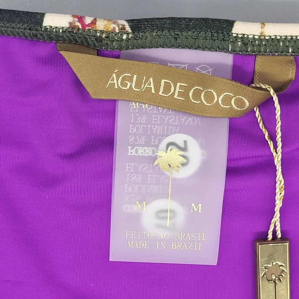 Agua de Coco Green Dried Flowers Bikini Bottom - Picture 5 of 14
